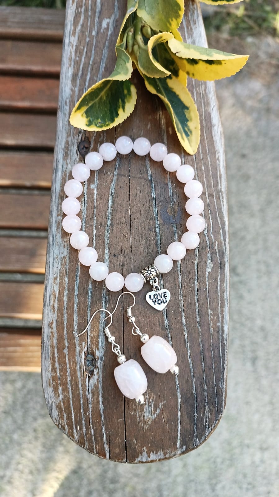 Set roze kvarc